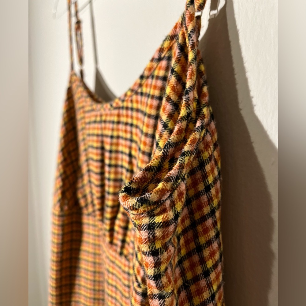 Plaid Mini Dress